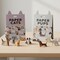 100PCS Paper Cats Origami, Paper Cats, Origami Cats DIY Origami Paper Craft Kit with 50 Sheets to Fold Cute Cat and Dog Figures, Perfect for Desk Decoration, Home Ornament, and Gift for Animal Lovers